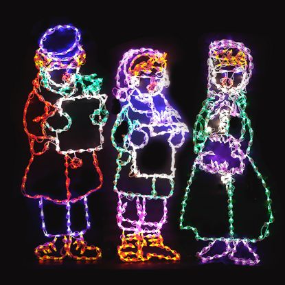 Picture of Victorian Caroler Set of 3 LED M8