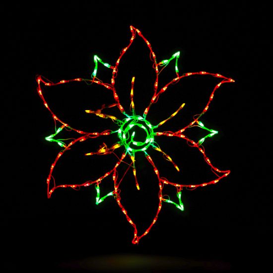 Picture of Poinsettia LED 48"