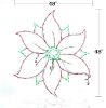 Picture of Poinsettia LED 48"