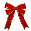 Picture of 48" Red Bow with Gold Trim 