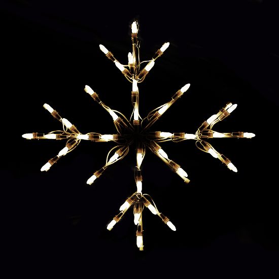 Picture of Snowflake 18", Classic White