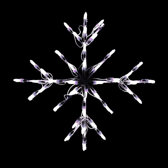Picture of Snowflake 18", Pure White