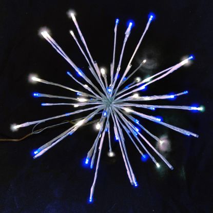 Picture of 16" LED Spritzer, Pure White & Blue