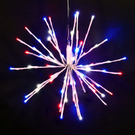Picture of 16" LED Spritzer, Red, Pure White, & Blue
