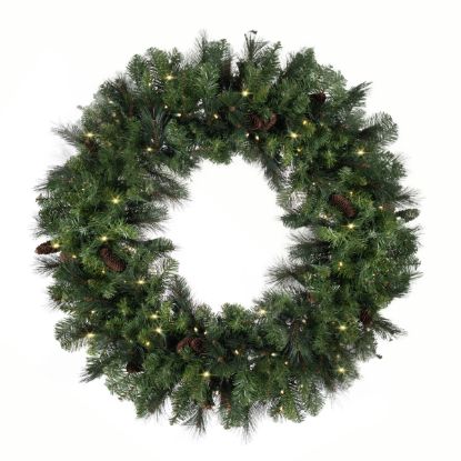 Picture of Mixed Noble Wreath 36", Classic White