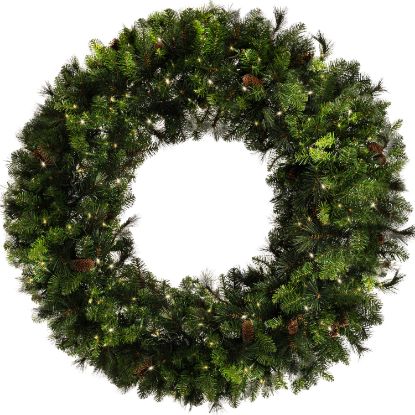 Picture of Mixed Noble Wreath 60", Classic White
