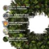 Picture of Mixed Noble Wreath 60", Classic White