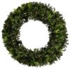Picture of Mixed Noble Wreath 72", Classic White
