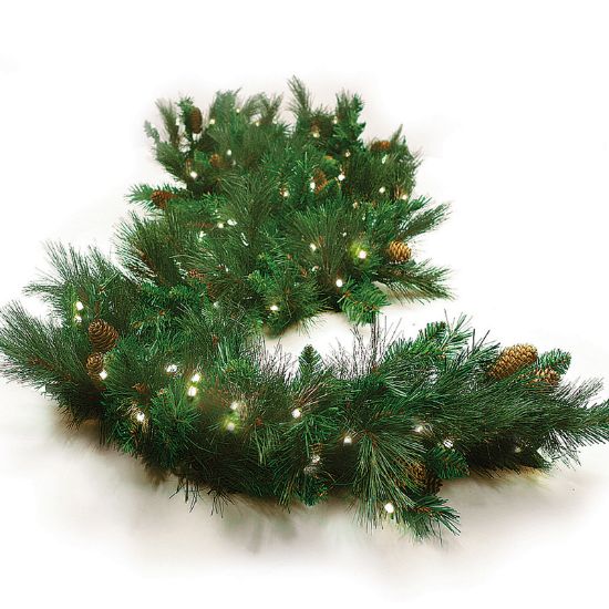 Picture of Mixed Noble Garland 9'x14", Classic White