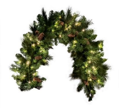 Picture of Mixed Noble Garland 4.5'x14", Classic White