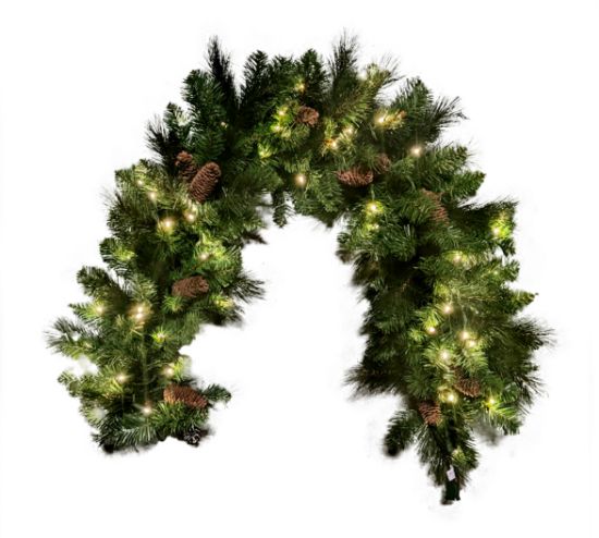 Picture of Mixed Noble Garland 4.5'x14", Classic White