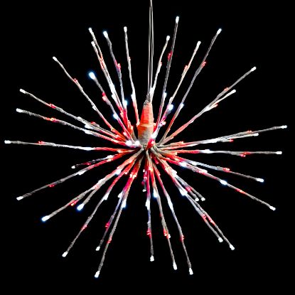 Picture of 24" LED Spritzer, Pure White & Red