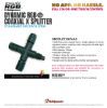Picture of Coaxial "X" Splitter, RGB & Coaxial light sets