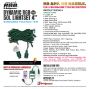 Picture of Dynamic RGB 5MM 50 Count, 4" spacing, Green Cord