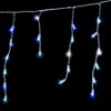 Picture of Dynamic RGBWW 5MM Icicle String Lights 70 count, White Cord