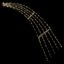 Picture of Dynamic RGBWW 5-Point Star Shooting Trail, 72"