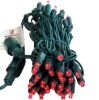 Picture of Dynamic RGBWW 5MM 50 Count, 4" spacing, Green Cord