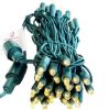Picture of Dynamic RGBWW 5MM 50 Count, 4" spacing, Green Cord