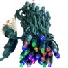 Picture of Dynamic RGBWW 5MM 50 Count, 4" spacing, Green Cord