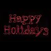 Picture of Sign Dynamic RGBWW LED Happy Holidays 18'