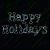 Picture of Sign Dynamic RGBWW LED Happy Holidays 18'