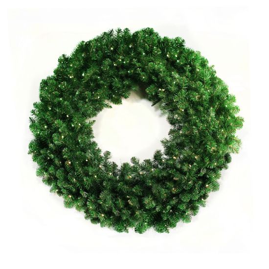 Picture of Oregon Wreath 36", Warm White 