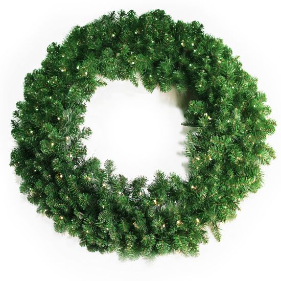 Picture of Oregon Wreath 48", Warm White 