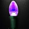 Picture of C7 LED Bulbs - Purple Transparent - Pack of 25