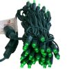 Picture of Dynamic RGBWW 5MM 50 Count, 6" spacing, Green Cord