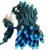 Picture of Dynamic RGBWW 5MM 50 Count, 6" spacing, Green Cord