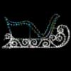 Picture of SALE!!! Dynamic RGB In-depth 3D Sleigh 72"