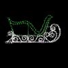 Picture of SALE!!! Dynamic RGB In-depth 3D Sleigh 72"