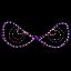 Picture of Halloween RGB LED Spooky Eyes 64"