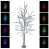 Picture of 8' Dynamic RGB LED Winter Bark Tree