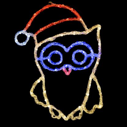 Picture of Woodland Christmas Owl 19"