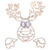 Picture of Peek-a-Boo: Dancer the Reindeer