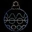 Picture of Ornament with Polka-Dots 48"