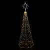 Picture of Dynamic RGBWW Pop Up Tree w/Star at Top, 9.5'