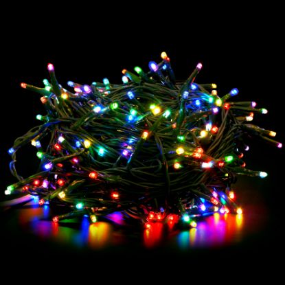 Picture of Dynamic RGBWW LED Mini Cluster Light Strand, 250 Count, 1" spacing