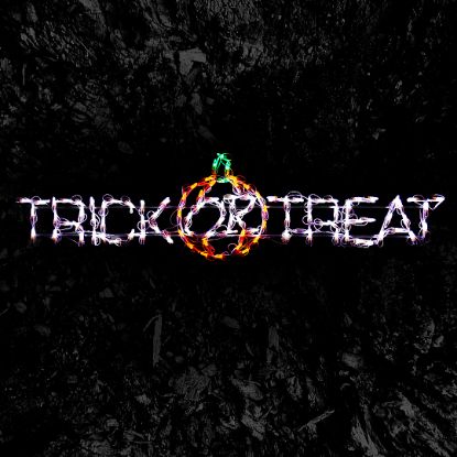 Picture of LED Halloween Sign Trick or Treat Sign 52"