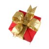 Picture of 3D Nylon Gift Box 36", Red with Gold Mylar Bow
