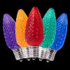 Picture of C9 LED Polycarbonate Bulb - Multi Transparent
