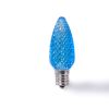 Picture of C9 LED Bulb - Teal Transparent