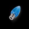 Picture of C9 LED Bulb - Teal Transparent