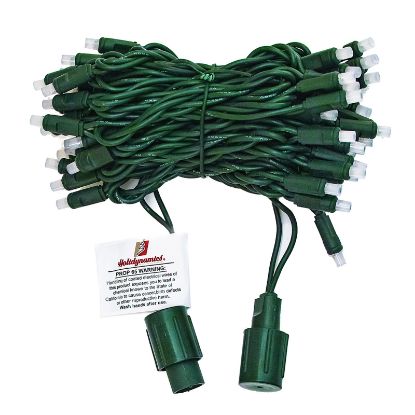 Picture of Dynamic RGBPW 5MM 50 Count, 4" spacing, Green Cord