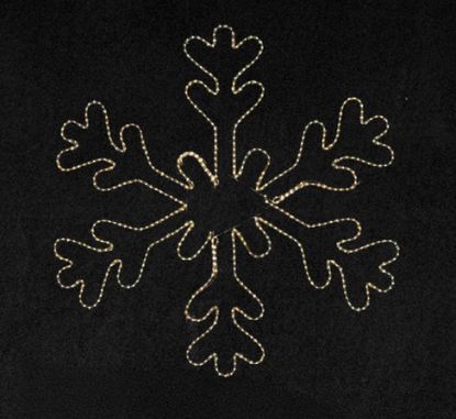Picture of Snowflake Metal Frame Rope Light