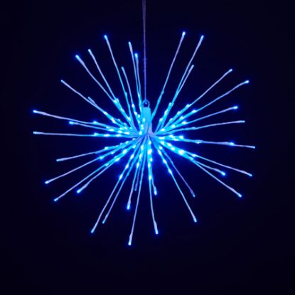 Odyssey Spritzer Blue 24" lit on black background