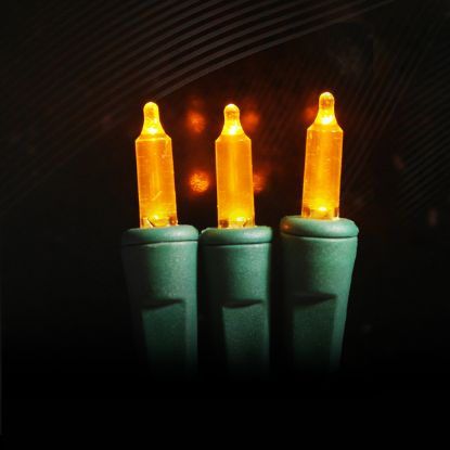 Picture of 50L T5 LED - Green Cord with Gold - 4" Spacing