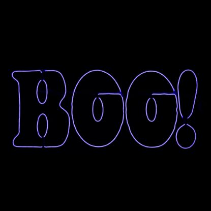 Picture of LiteLines Neonflex Boo! Sign