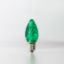 C7 Green bulb, displayed vertically